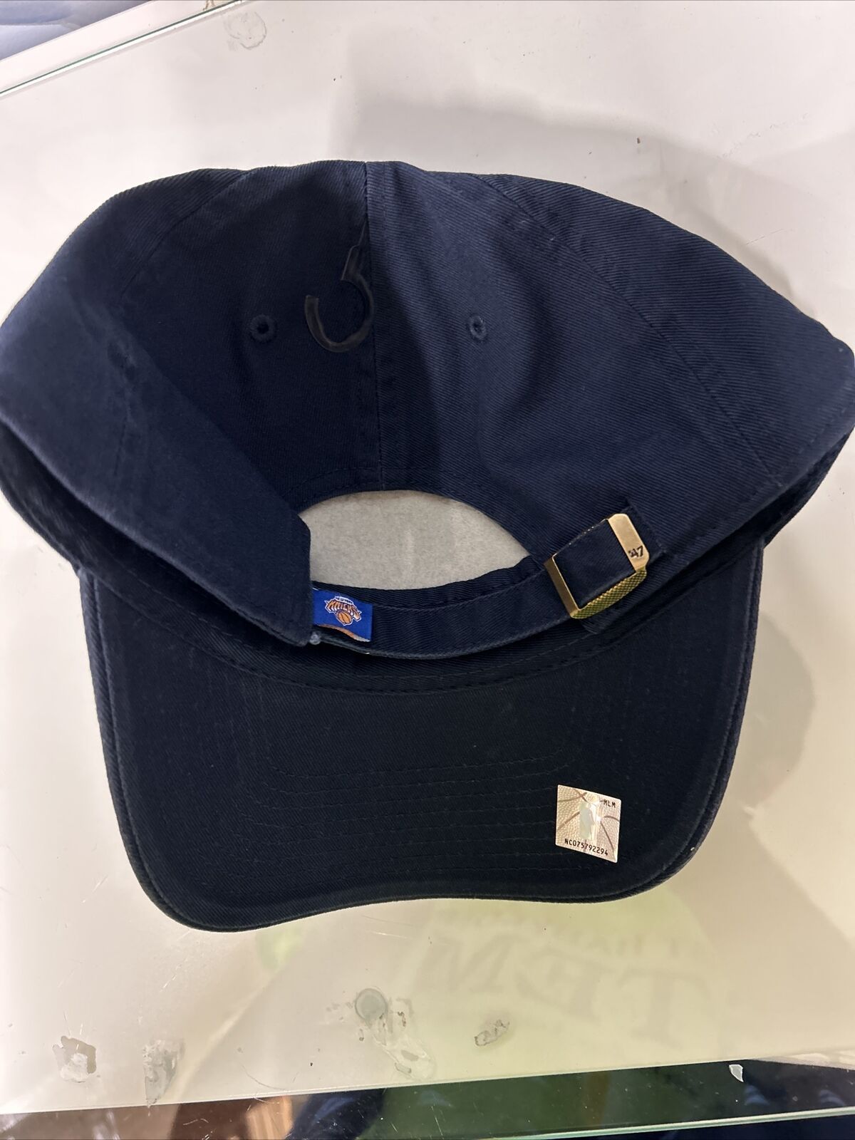 New York Knicks Navy Clean Up 47` Brand Dad Hat