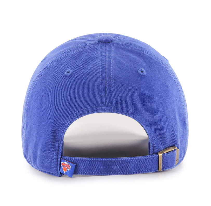 New York Knicks '47 Brand Blue Clean Up Adjustable Dad Hat