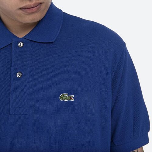 Lacoste Classic Pique Short-Sleeve Polo Shirt - Royal Blue