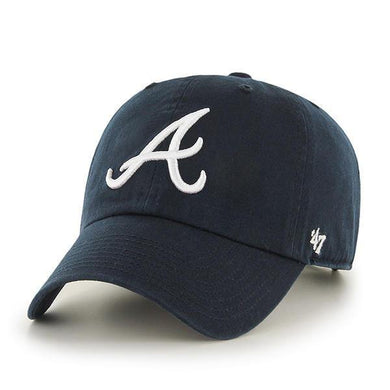 Men's Atlanta Braves 47 Brand Clean Up Adjustable Hat - City Limit NY