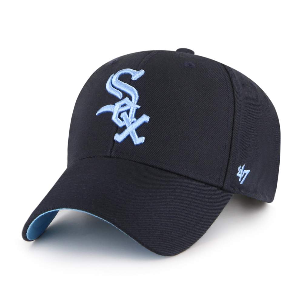 47 Brand Chicago White Sox Sure Shot Snapback Cap for Men