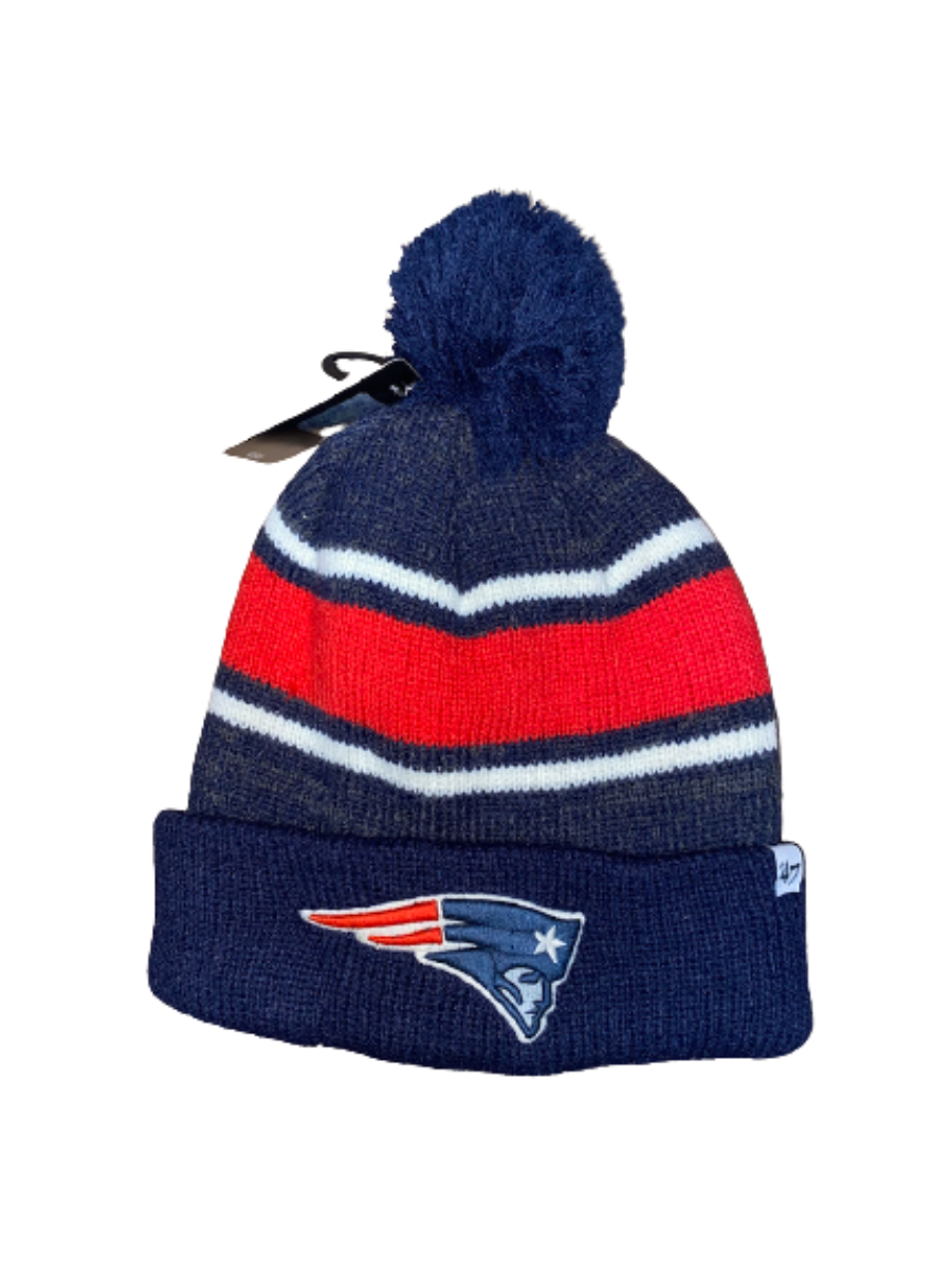 Red top patriots beanie