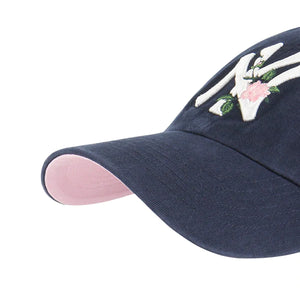 `47 Brand New York Yankees Thorn Clean Up Dad Hat Navy/White