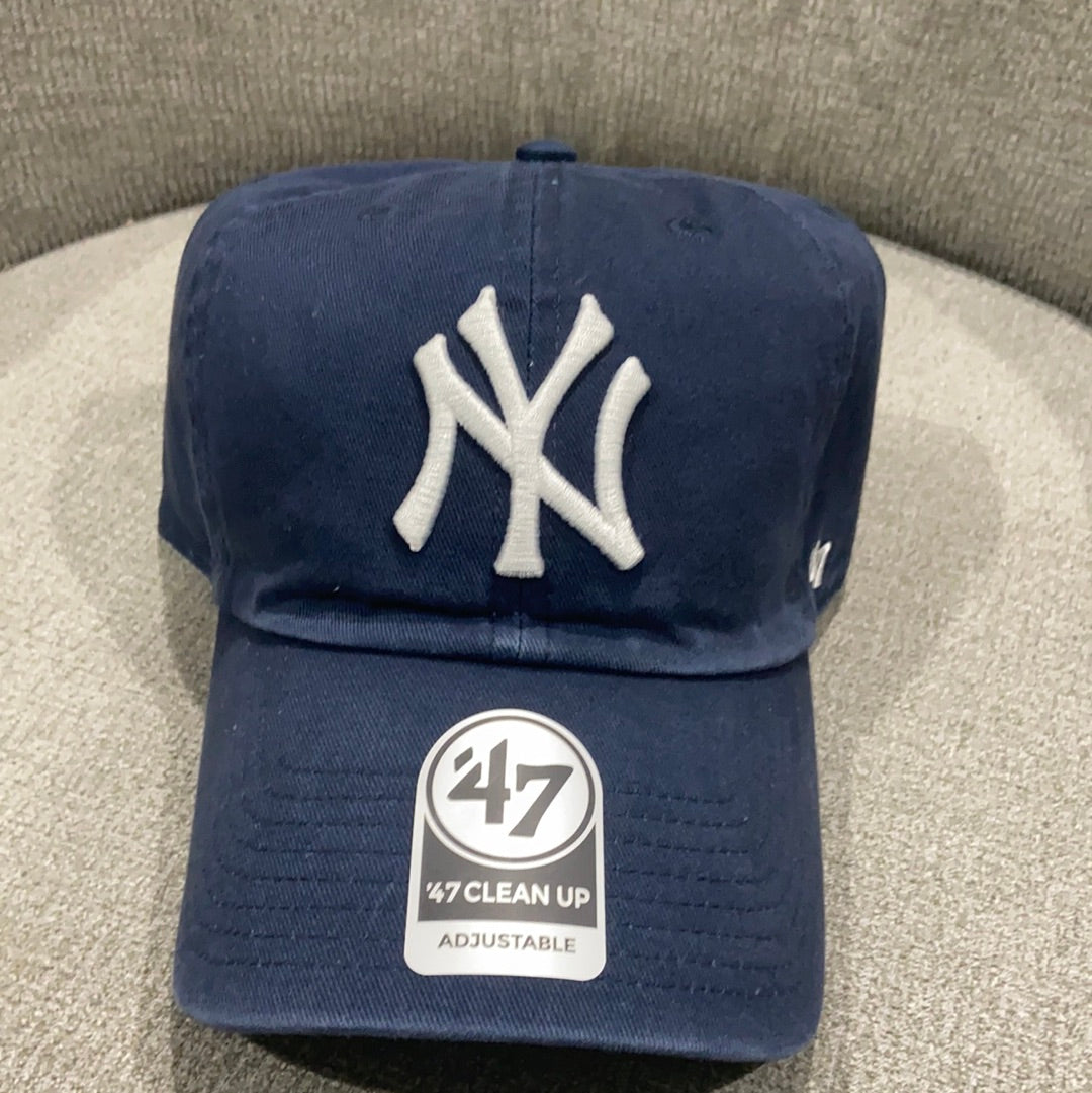 47 Clean up New York Yankees Men's  Adjustable Cap, Navy