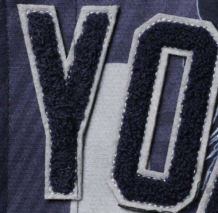 Pro Standard New York Yankees Remix Varsity Jacket Navy