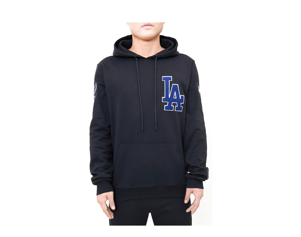 Pro Standard MLB Los Angeles Dodgers Logo Grey/Blue P/O Hoodie LLD531149- GREY