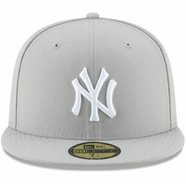 Arena Gedateerd Plakken New Era MLB New York Yankees Basic 59Fifty Cap, Grey – City Limit NY