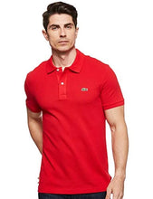 Load image into Gallery viewer, Lacoste Classic Pique Short-Sleeve Polo Shirt - Red