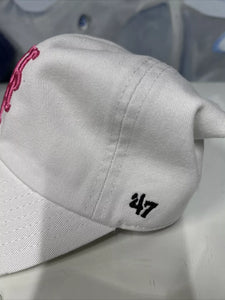 New York Mets White/Pink Clean Up Dad Hat