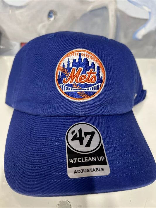 New York Mets Royal Clean Up Dad Hat