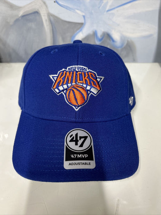 New York Knicks 47 Brand Royal Blue MVP Adjustable Hat