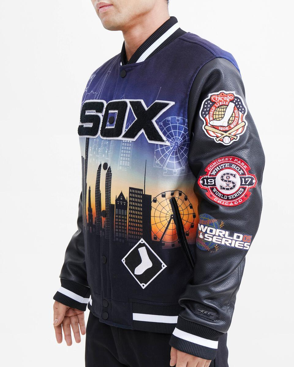 Pro Standard Chicago White Sox Remix Varsity Jacket
