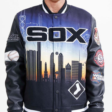Pro Standard Chicago White Sox Remix Varsity Jacket