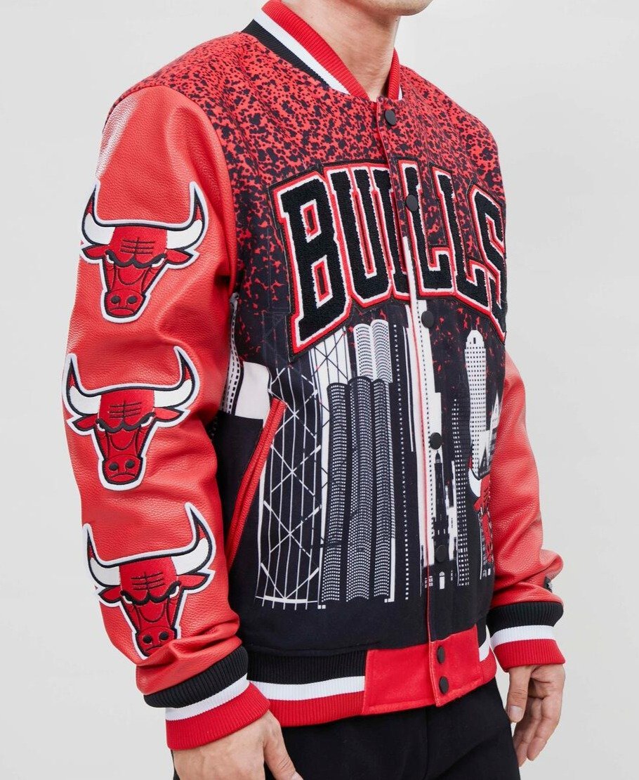Pro Standard Chicago Bulls Remix Varsity Jacket