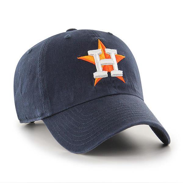47 Brand Houston Astros White/white Clean Up Cap for Men