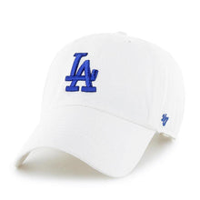 Load image into Gallery viewer, Los Angeles Dodgers Clean Up White 47 Brand Adjustable Hat - City Limit NY