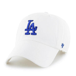 Los Angeles Dodgers Clean Up White 47 Brand Adjustable Hat - City Limit NY