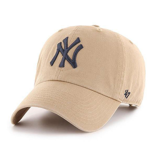 New York Yankees 47 Brand Khaki Clean Up Adjustable Hat - City Limit NY