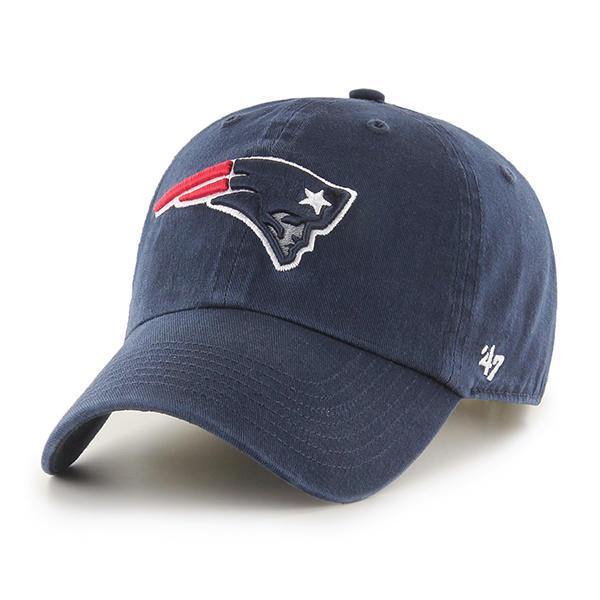 New England Patriots 47 Men's Brand Clean Up Adjustable Hat Navy - City Limit NY