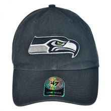 Load image into Gallery viewer, Seattle Seahawks NFL Clean Up Strapback Baseball Cap Dad Hat - City Limit NY