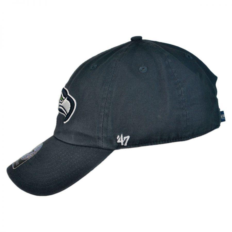 Seattle Seahawks NFL Clean Up Strapback Baseball Cap Dad