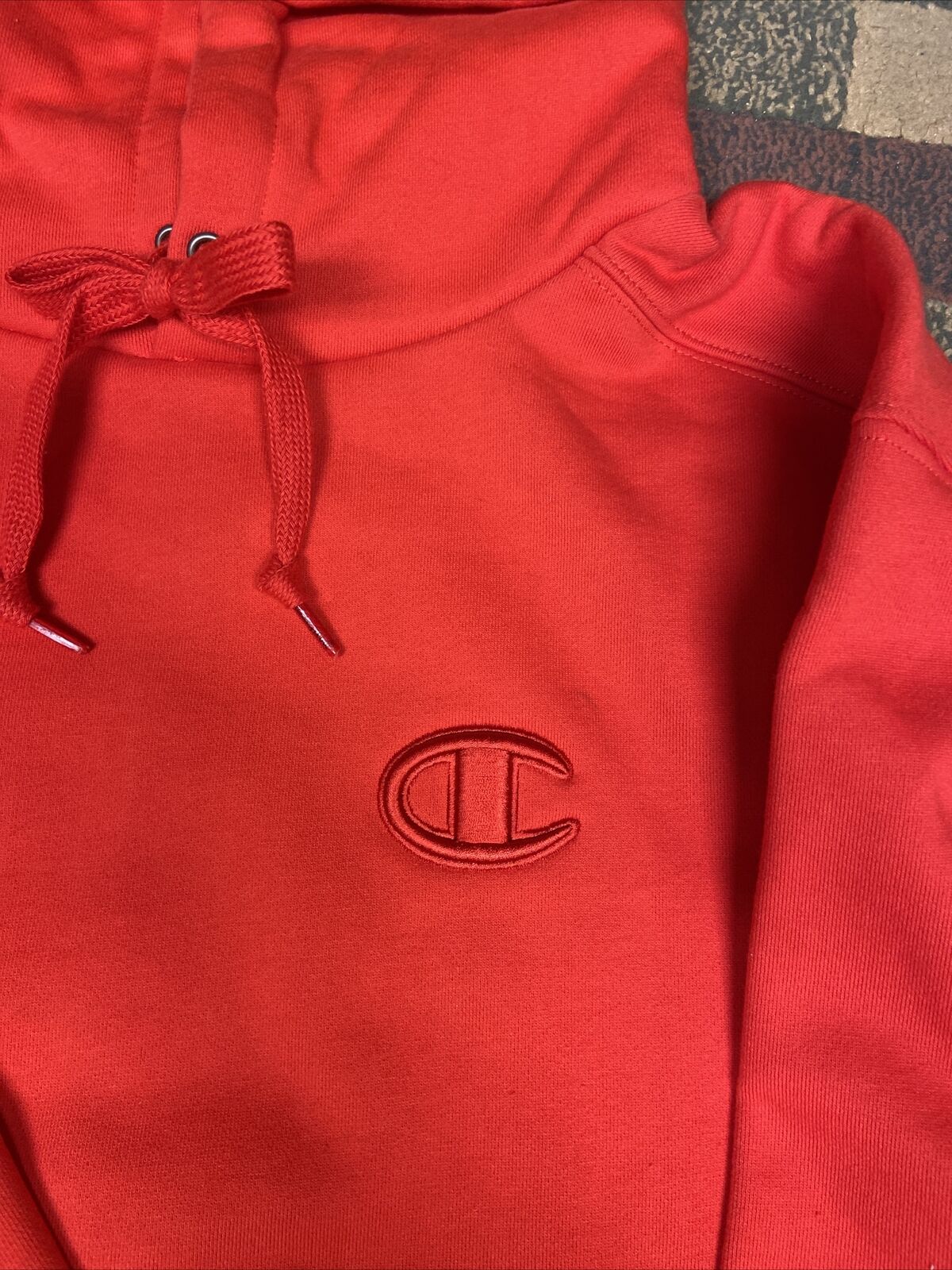 Champion Red Original Super Fleece Cone Hood-Original Edition