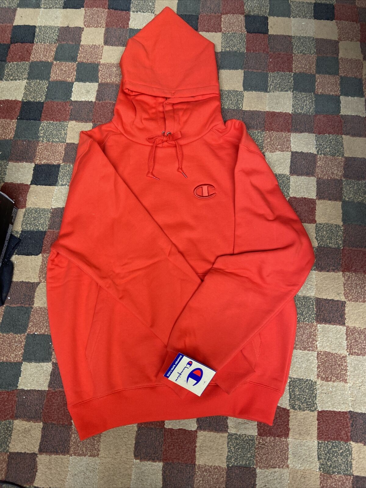 Champion Red Original Super Fleece Cone Hood-Original Edition