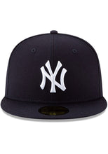 Load image into Gallery viewer, New Era New York Yankees Mens Navy Blue New York Yankees Wool 59Fifty Fitted Fitted Hat