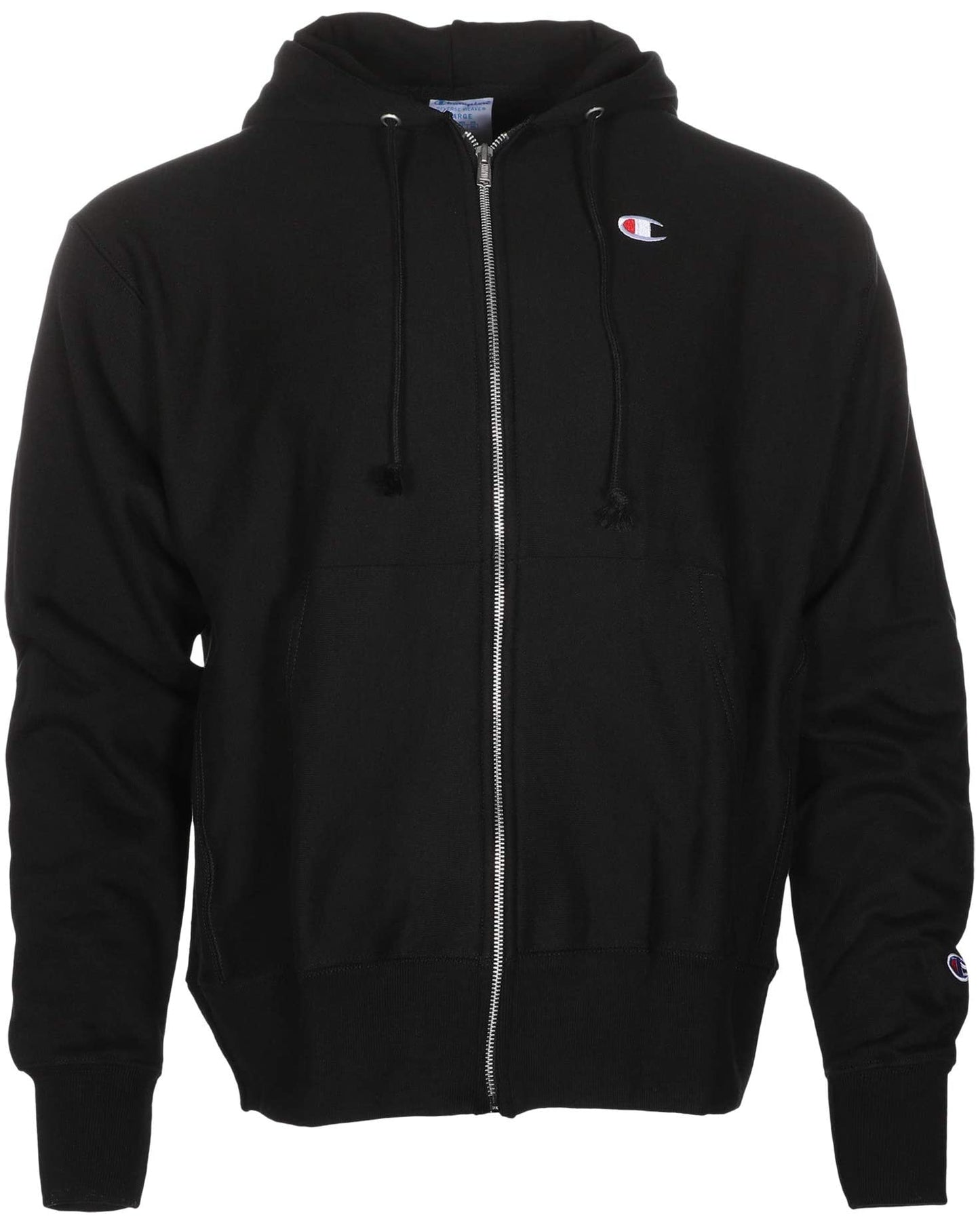 Champion Men's Life Reverse Weave Zipper Hoodie Black