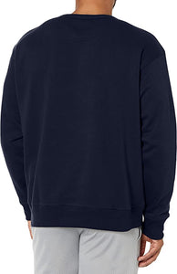 Champion Sweatshirt Navy Fleece Men's Crewneck Powerblend Sweats Pullover Authentic