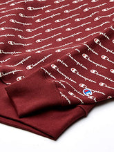 Load image into Gallery viewer, Mens Champion Maroon Reverse Weave Pullover Sweatshirt &quot;All Over Print&quot;
