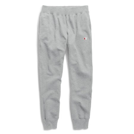 Champion LIFE Men's Oxford Grey Reverse Weave Joggers with C Logo