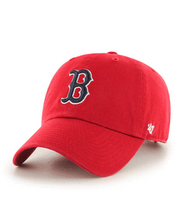 Load image into Gallery viewer, &#39;47 Brand Red Sox Garmet Washed Red Cap Red - City Limit NY