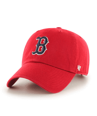 '47 Brand Red Sox Garmet Washed Red Cap Red - City Limit NY