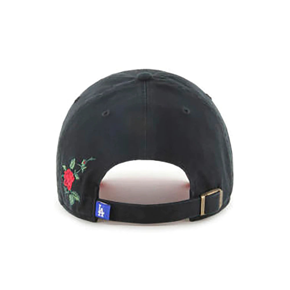 Los Angeles Dodgers 47 Brand Old English Clean Up Black Hat – Time