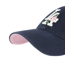 Load image into Gallery viewer, `47 Brand Los Angeles Dodgers Thorn Clean Up Dad Hat Navy/White