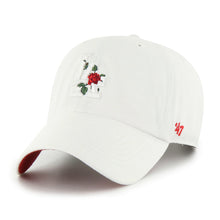 Load image into Gallery viewer, `47 Brand Los Angeles Dodgers Thorn Clean Up Dad Hat White/Red