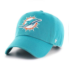 Load image into Gallery viewer, Miami Dolphins &#39;47 Brand Clean Up Adjustable Hat - City Limit NY