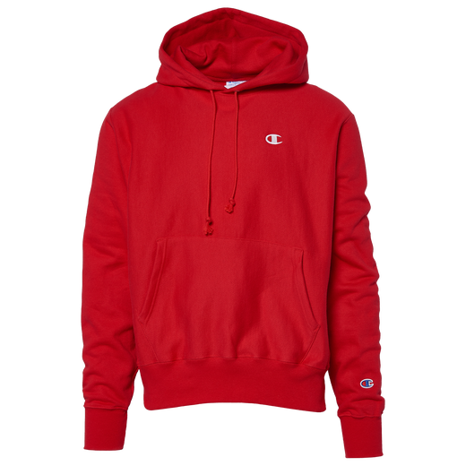 Champion Men's Life Reverse Weave Pullover Hoodie Red