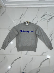 Mens Champion Reverse Weave Pullover Sweatshirt -Grey Champion