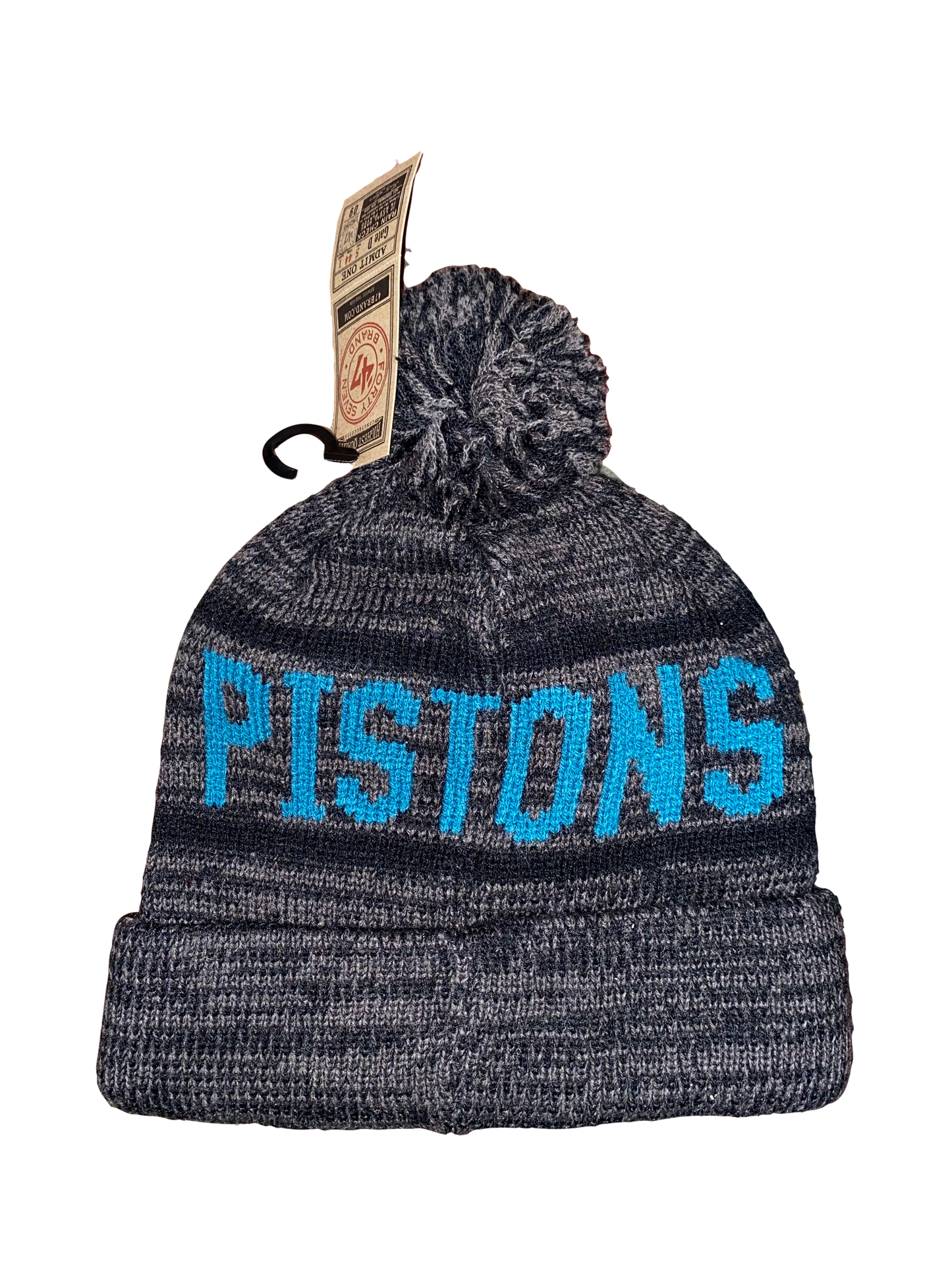 47 Brand Detroit Pistons Cuff Knit