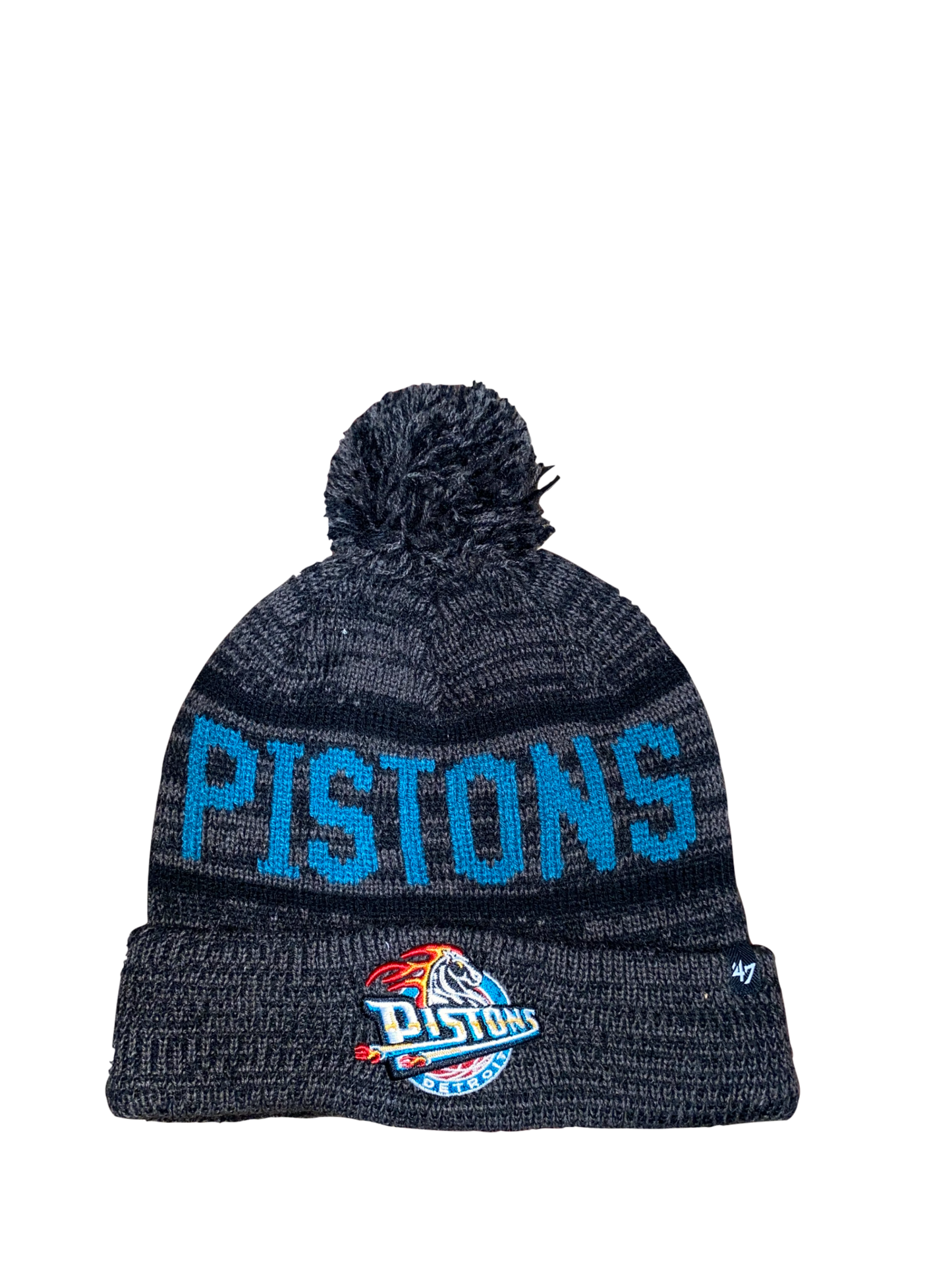 47 Brand Detroit Pistons Cuff Knit