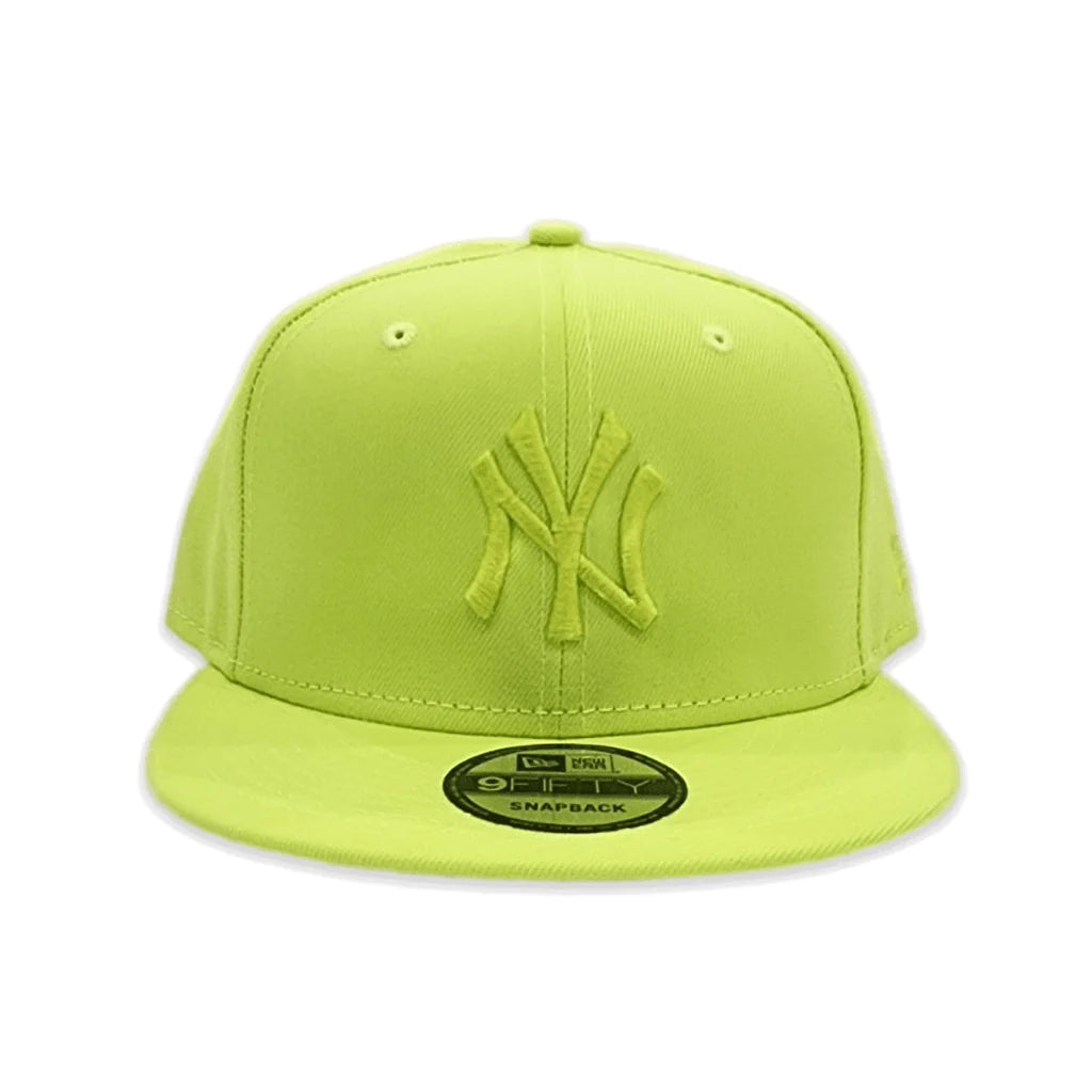 Neon Green New York Yankees Gray Bottom Color Pack New Era 9Fifty Snapback