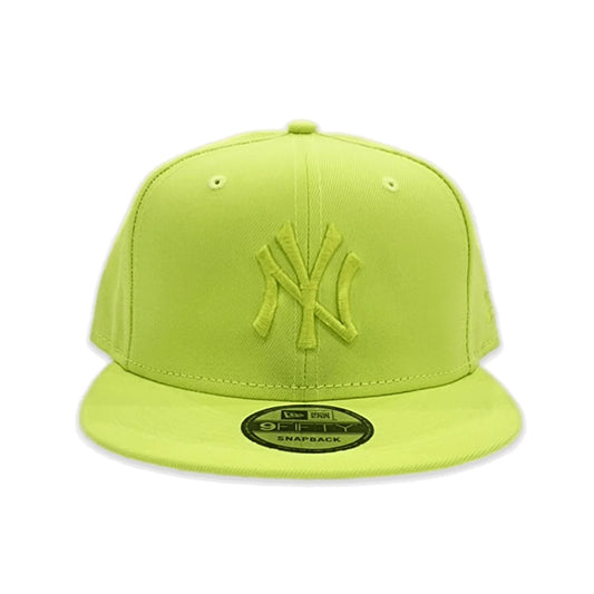 Neon Green New York Yankees Gray Bottom Color Pack New Era 9Fifty Snapback