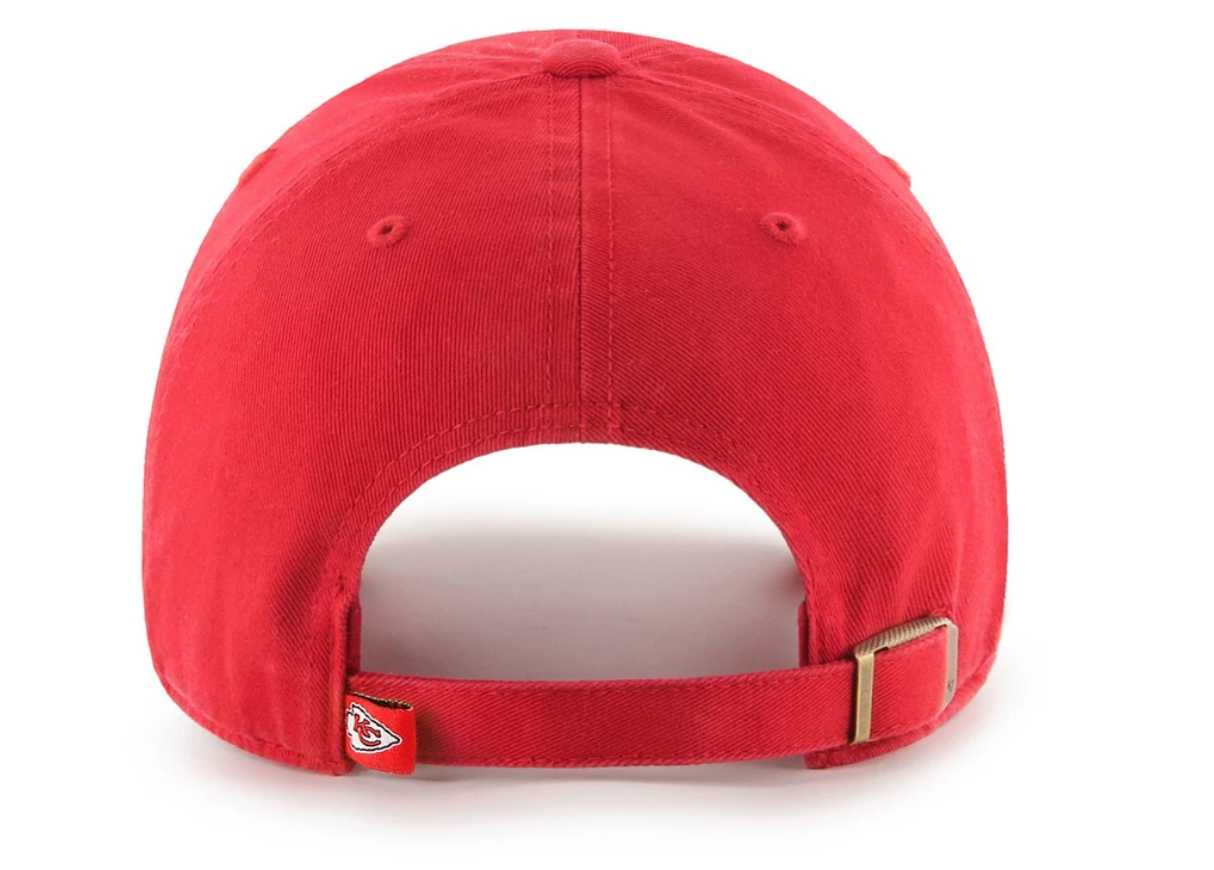 '47 Brand Kansas City Chiefs Clean Up Hat - Red