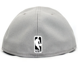 New Era Brooklyn Nets 5950 Grey Black Fitted Hat