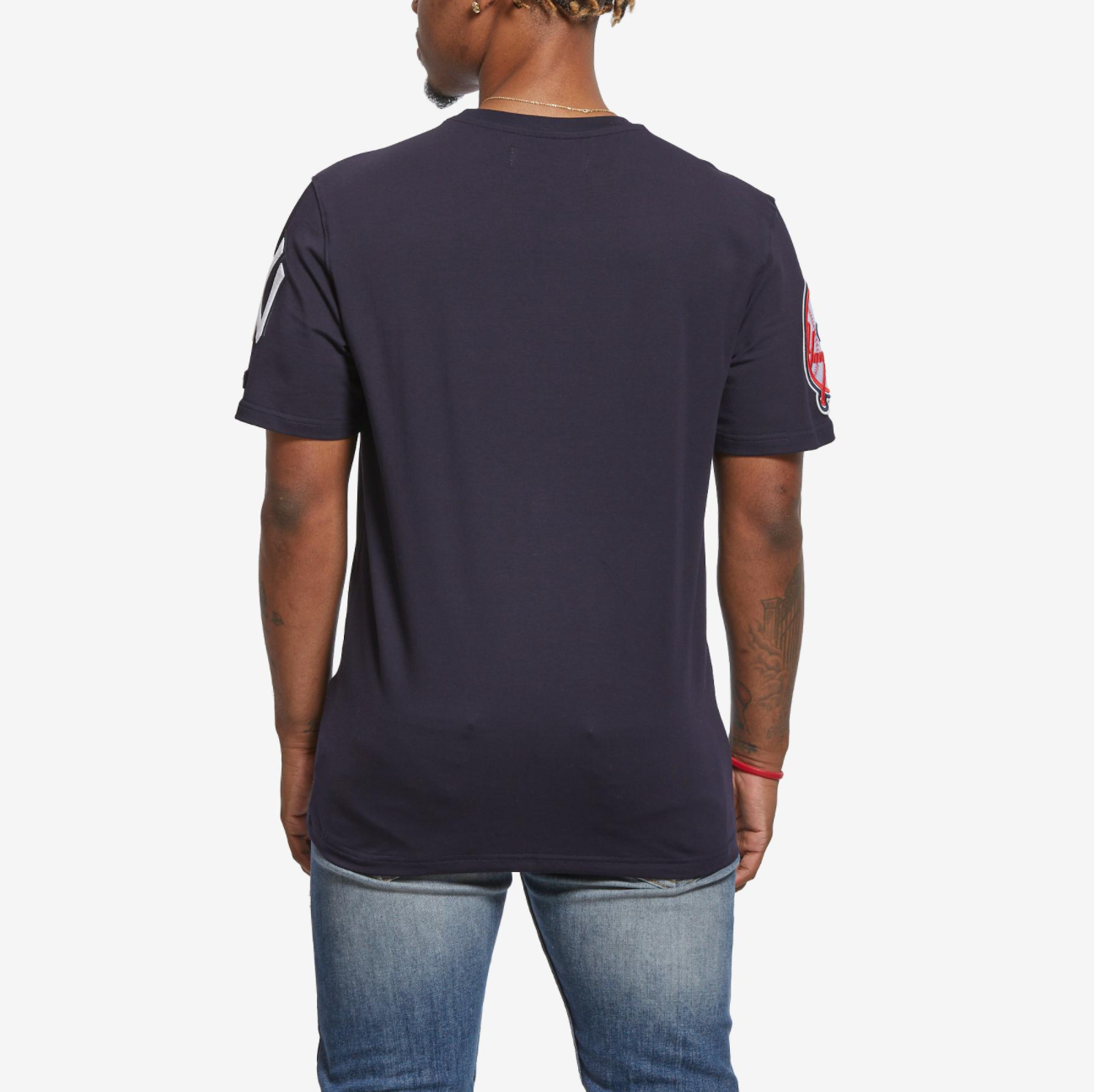 Pro Standard Mens New York Yankees Pro Team T-Shirt LNY131148-MDN Navy, L / Midnight Navy