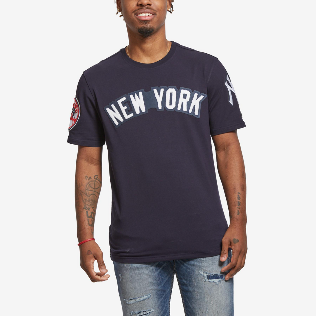 New Era New York Yankees Stateview S/S Navy Men's T-Shirt 60297314 - S
