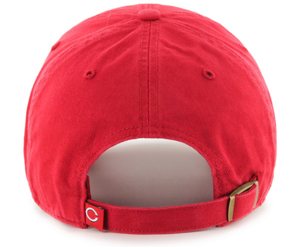 '47 Brand Cincinnati Reds Clean Up Hat- Red