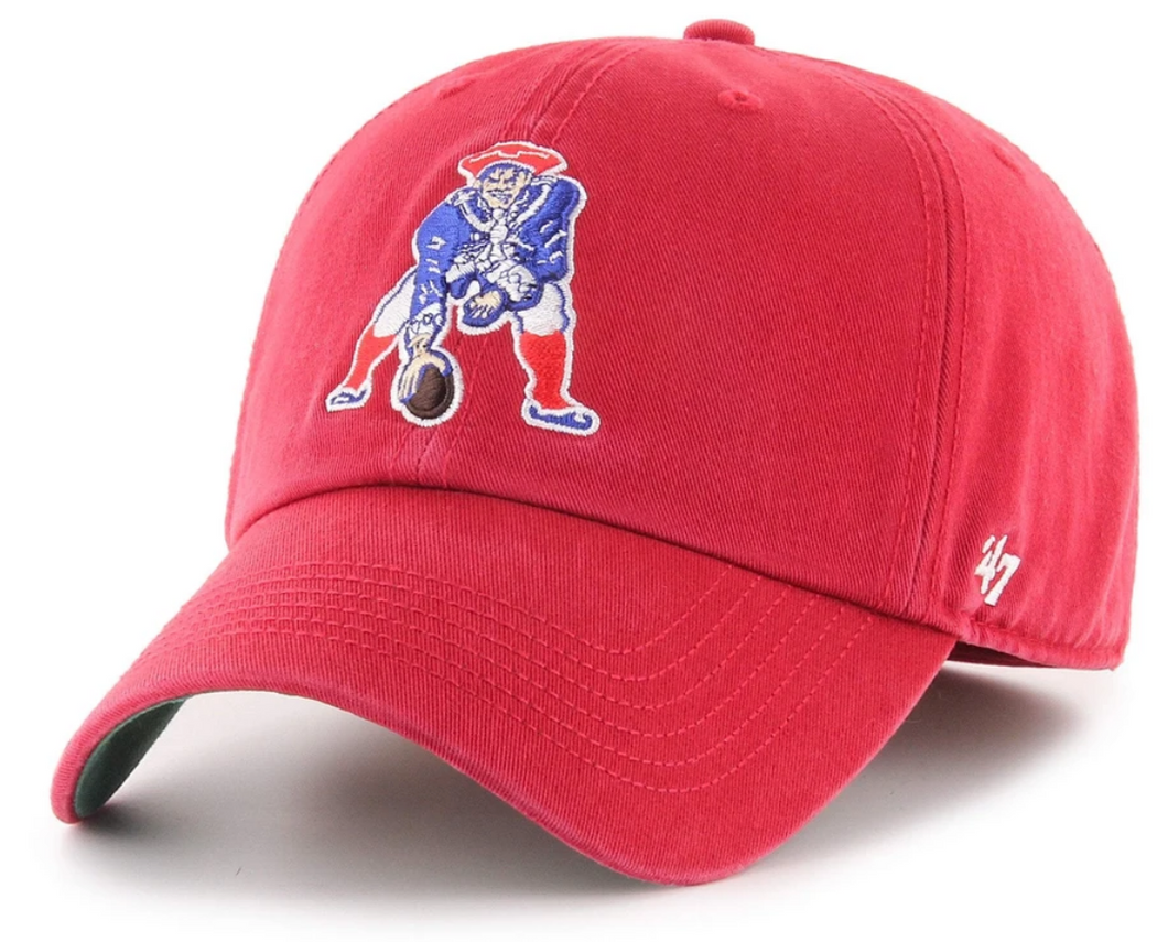 '47 NFL New England Patriots Brand Clean Up Adjustable Hat